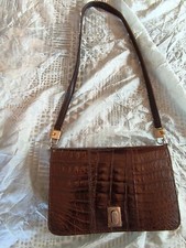 Sac pochette crocodile d'occasion  France