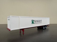 Usado, 1/64 DCP/First Gear 53’ reboque recipiente branco - transporte noturno comprar usado  Enviando para Brazil