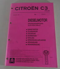 Manual de oficina Citroen C3 1.4 litros motor diesel DV 4TED4 de 04/2002 comprar usado  Enviando para Brazil