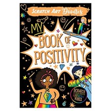 My Book of Positivity Scratch Art Doodle Pad | Scratch Pa... Mixed media product comprar usado  Enviando para Brazil