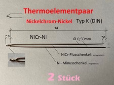 Stück thermopaar typ gebraucht kaufen  Mainz