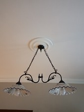 Lampadario sospensione piatto usato  Roma