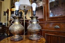 Coppia lampade tavolo usato  Roma