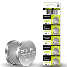 5x Pila boton bateria original Litio CR2016 3V DL2016 ER2016 GPR2016 Koonenda comprar usado  Enviando para Brazil