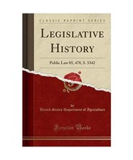 Legislative history public gebraucht kaufen  Trebbin