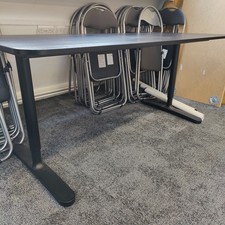 Black ikea bekant for sale  MANCHESTER