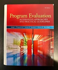 Program evaluation alternative for sale  Fishers