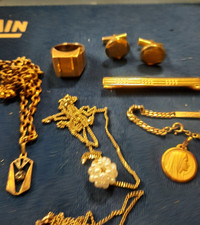 Lot bijoux plaqué d'occasion  Roubaix
