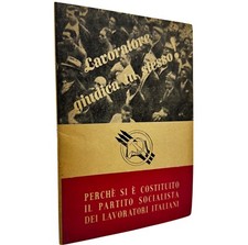 Opuscolo psli partito usato  Roma