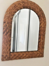 Ancien miroir rotin d'occasion  Antibes