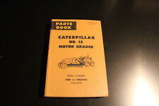 Usado, Livro de peças de motoniveladora CAT Caterpillar nº 12 comprar usado  Enviando para Brazil