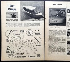 Small boat canopy for sale  Diamond Point