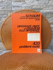 Collana schaum differenze usato  Livorno