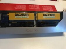 Herpa Excl.Serie MB Actros 2540 KüKo Hängerzug Dachser Frischdienst mit OVP 1:87 comprar usado  Enviando para Brazil