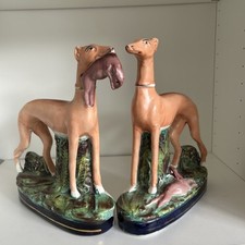 Pair antique staffordshire for sale  KIDDERMINSTER