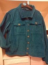 Teal crop cord for sale  MANCHESTER