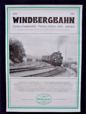 Plakat windbergbahn 1982 gebraucht kaufen  Dresden