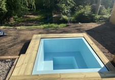 Fibreglass plunge pool for sale  WIRRAL