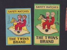 Antique match tag d'occasion  Expédié en Belgium