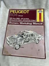 PEUGEOT 504 2.0,2.1,2.3,XD88,XD90,XD2 DIESEL HAYNES MANUAL 1974-1980 comprar usado  Enviando para Brazil