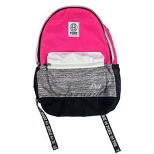 Mochila RARA Victoria’s Secret ROSA Campus Color Block Rosa Preto Branco Cinza  comprar usado  Enviando para Brazil