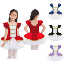 Vestido infantil feminino malha bainha banda Majorette Ringleader circo fantasia festa Natal comprar usado  Enviando para Brazil