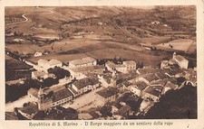 SAN MARINO - Il Borgo maggiore da un sentiero della rupe - Ed. Rufo Reffi comprar usado  Enviando para Brazil