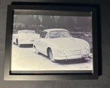 Usado, Foto rara Porsche emoldurada de vidro 8x10 dos modelos 356/1 comprar usado  Enviando para Brazil