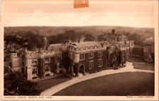 Usado, Cartão postal antigo Warwick Castle Inglaterra Bird’s Eye View fortaleza histórica comprar usado  Enviando para Brazil