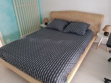 Lit rotin 140x200 d'occasion  Rouen-
