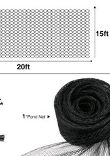 Capa de rede para lagoas, 15 x 20 Koi Pond Net Cover, SEM APOSTAS!! comprar usado  Enviando para Brazil