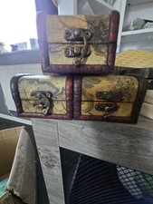 10x wooden chest for sale  RADSTOCK