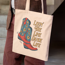 Cowboy boots tote for sale  CHESTERFIELD