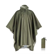 Poncho pluie kaki d'occasion  Ecques