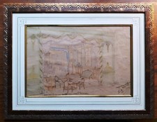Dessin architecture encadré. d'occasion  Cambrai