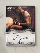 2014 Topps UFC Knockout Jon Jones Red Ruby On-Card Auto 6/8 - #KA-JJ comprar usado  Enviando para Brazil