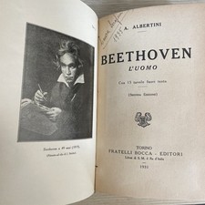 Albertini beethoven uomo usato  Messina