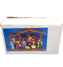 Vintage large nativity for sale  RUNCORN