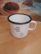 Emaille tasse atme gebraucht kaufen  Poing
