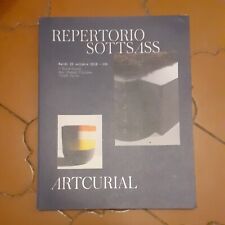 Artcurial catalogue sottsass usato  Venezia