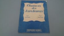 Ancien livre chansons d'occasion  Saint-Germain-du-Puch