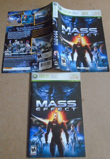 Manual de instrucciones original de Mass Effect y arte de portada de estuche insertado (SIN JUEGO) segunda mano  Embacar hacia Mexico
