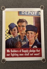 Original wwii poster for sale  Cedar Grove