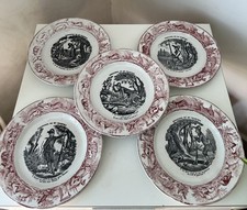 Ensemble assiettes parlantes d'occasion  Nantes-