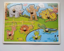 Wooden puzzles animals for sale  Grantville