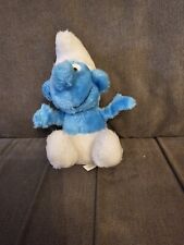 Vintage smurf teddy for sale  IPSWICH