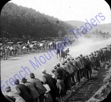 Canton, CT c1890, Cherry Park Trotter. Corrida de cavalos, Magic Lantern Slide, 4x3.25 2 comprar usado  Enviando para Brazil