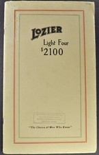 1914 lozier light for sale  Olympia