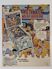 Williams darling pinball for sale  NORTHWICH