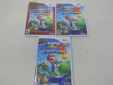 Lote de 3 Nintendo Wii Super Mario Galaxy 2 Seleciona Completo Testado Funcionando comprar usado Lote de 3 Nintendo Wii Super Mario Galaxy 2 Seleciona Completo Testado Funcionando comprar usado  Enviando para Brazil